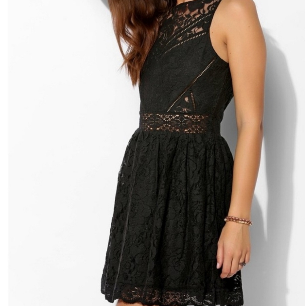Kimchi Blue (UO) Black Lace Dress